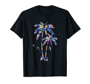 Funny shirts V-neck Tank top Hoodie sweatshirt usa uk au ca gifts for Palm Tree Print Shirt Hawaiian Beach Tropical Hot T-shirt 2798485