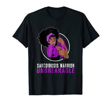 Load image into Gallery viewer, Funny shirts V-neck Tank top Hoodie sweatshirt usa uk au ca gifts for Black Girl Unbreakable SARCOIDOSIS Warrior t shirt 968137
