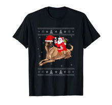 Load image into Gallery viewer, Funny shirts V-neck Tank top Hoodie sweatshirt usa uk au ca gifts for Santa Ride Belgian Malinois Christmas Gifts T-Shirt 4392663

