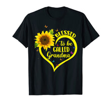 Load image into Gallery viewer, Funny shirts V-neck Tank top Hoodie sweatshirt usa uk au ca gifts for Blessed To Be Called Grandma Sunflower Tshirt 533732
