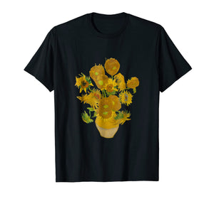 Funny shirts V-neck Tank top Hoodie sweatshirt usa uk au ca gifts for Van Gogh Sunflowers Shirt , 1889 Artwork T Shirt 2264744