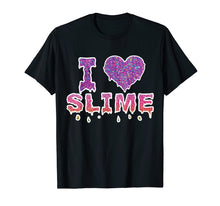 Load image into Gallery viewer, Funny shirts V-neck Tank top Hoodie sweatshirt usa uk au ca gifts for Kids Slime Shirts | I Love Slime Shirt 2065954
