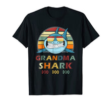Load image into Gallery viewer, Funny shirts V-neck Tank top Hoodie sweatshirt usa uk au ca gifts for Retro Vintage Grandma Shark Tshirt Birthday Gift Costume 2455209
