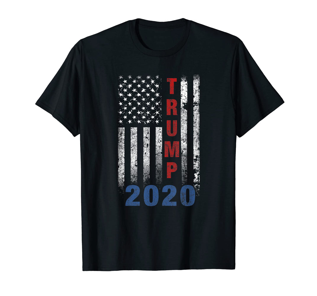 Funny shirts V-neck Tank top Hoodie sweatshirt usa uk au ca gifts for American Flag Trump 2020 US Patriotic July 4th Pro-Trump   T-Shirt 1065153