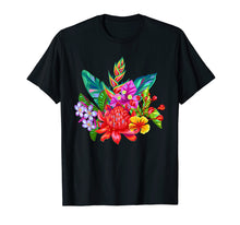 Load image into Gallery viewer, Funny shirts V-neck Tank top Hoodie sweatshirt usa uk au ca gifts for Tropical Flowers T Shirt, Vibrant Floral Garden Colors 1535562
