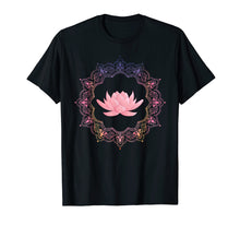 Load image into Gallery viewer, Funny shirts V-neck Tank top Hoodie sweatshirt usa uk au ca gifts for Lotus Mandala Circle | Spiritual Yoga T Shirt 901412
