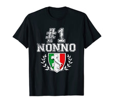 Load image into Gallery viewer, Funny shirts V-neck Tank top Hoodie sweatshirt usa uk au ca gifts for Number One Nonno! Italian Grandfather T-Shirt 460779
