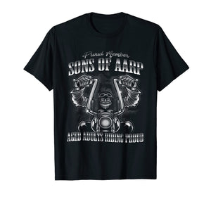 Funny shirts V-neck Tank top Hoodie sweatshirt usa uk au ca gifts for Sons of AARP T-Shirt 2748529