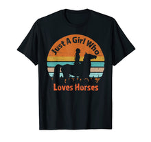 Load image into Gallery viewer, Funny shirts V-neck Tank top Hoodie sweatshirt usa uk au ca gifts for Just A Girl Who Loves Riding English Horses T-shirt Gifts 2512086
