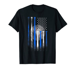 Funny shirts V-neck Tank top Hoodie sweatshirt usa uk au ca gifts for American Flag Vintage Baseball Flag T-Shirt, Dad, Mom, Kid T 1527616