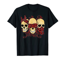 Load image into Gallery viewer, Funny shirts V-neck Tank top Hoodie sweatshirt usa uk au ca gifts for See No Evil, Speak No Evil, Hear No Evil Funny Skull T-Shirt 3047272
