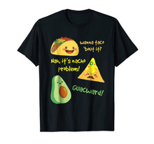 Load image into Gallery viewer, Funny shirts V-neck Tank top Hoodie sweatshirt usa uk au ca gifts for Wanna Taco Bout It, Nacho Problem! Funny Avocado T-Shirt 1228600
