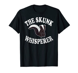 Funny shirts V-neck Tank top Hoodie sweatshirt usa uk au ca gifts for The Skunk Whisperer Shirt: Love Skunks Gift Tee 1926146