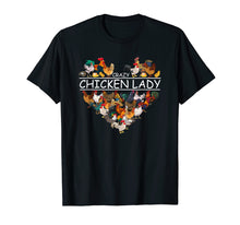 Load image into Gallery viewer, Funny shirts V-neck Tank top Hoodie sweatshirt usa uk au ca gifts for Crazy Chicken Lady T-shirt 1405395
