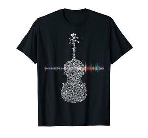 Funny shirts V-neck Tank top Hoodie sweatshirt usa uk au ca gifts for Violin Viola Cello Bass Artistic Music Sound Wave T-Shirt 1137984