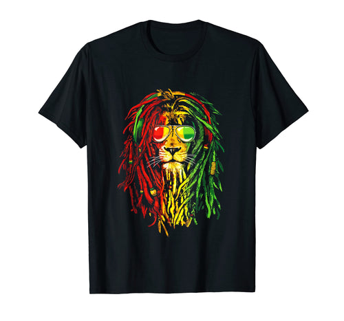 Funny shirts V-neck Tank top Hoodie sweatshirt usa uk au ca gifts for Reggae Music lovers tshirt, Jamaican royal lion t-shirt 809232