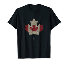 Load image into Gallery viewer, Funny shirts V-neck Tank top Hoodie sweatshirt usa uk au ca gifts for Vintage Canada Flag Shirt Maple Leaf Canadian Pride T-Shirt 750382
