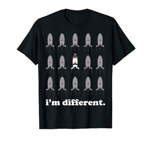 Funny shirts V-neck Tank top Hoodie sweatshirt usa uk au ca gifts for Turret Portal 2 I'm Different t-shirt - PTL003 1876367
