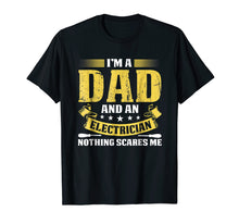 Load image into Gallery viewer, Funny shirts V-neck Tank top Hoodie sweatshirt usa uk au ca gifts for I'm A Dad And An Electrician T-Shirt 594075
