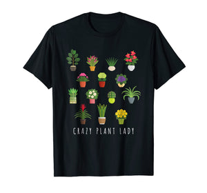 Funny shirts V-neck Tank top Hoodie sweatshirt usa uk au ca gifts for Crazy Plant Lady Shirt Plant Lover Gardening T-Shirt 270278