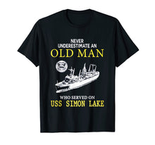 Load image into Gallery viewer, Funny shirts V-neck Tank top Hoodie sweatshirt usa uk au ca gifts for USS SIMON LAKE AS-33 TSHIRT 3601946
