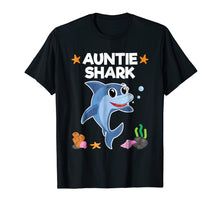 Load image into Gallery viewer, Funny shirts V-neck Tank top Hoodie sweatshirt usa uk au ca gifts for Auntie Shark Shirt Aunt T-Shirt Birthday Gifts 1887598
