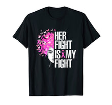 Load image into Gallery viewer, Funny shirts V-neck Tank top Hoodie sweatshirt usa uk au ca gifts for Her Fight Is My Fight T-Shirt Breast Cancer Awareness Gift 1202054
