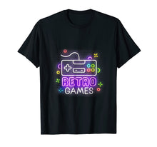 Load image into Gallery viewer, Funny shirts V-neck Tank top Hoodie sweatshirt usa uk au ca gifts for Retro Games T-Shirt Neon Glow Classic Gaming 2190176
