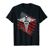 Load image into Gallery viewer, Funny shirts V-neck Tank top Hoodie sweatshirt usa uk au ca gifts for Patriotic Nurse Tee Shirts American Flag Proud Nursing Gift 1408571
