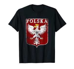 Funny shirts V-neck Tank top Hoodie sweatshirt usa uk au ca gifts for Polish Eagle Polish Crest Vintage Polska Eagle Poland Shirt 1361821