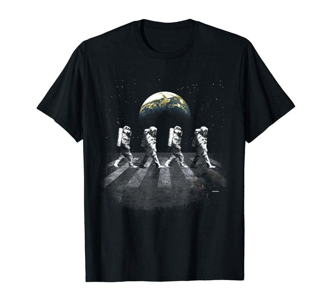Funny shirts V-neck Tank top Hoodie sweatshirt usa uk au ca gifts for Astronauts in Walking in Space Earth Moon T-Shirt 1499554