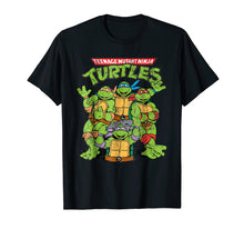 Load image into Gallery viewer, Teenage Mutant Ninja Turtles Classic Retro Logo Tee-Shirt
