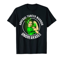 Load image into Gallery viewer, Funny shirts V-neck Tank top Hoodie sweatshirt usa uk au ca gifts for Unbreakable ADRENAL CANCER Warrior t shirts 3467229
