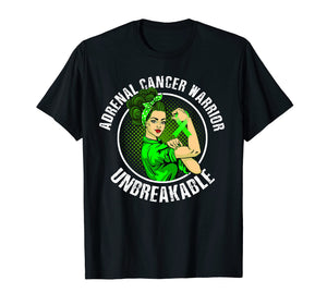 Funny shirts V-neck Tank top Hoodie sweatshirt usa uk au ca gifts for Unbreakable ADRENAL CANCER Warrior t shirts 3467229