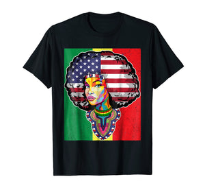 Funny shirts V-neck Tank top Hoodie sweatshirt usa uk au ca gifts for Juneteenth Dashiki American Flag T Shirt 1151665