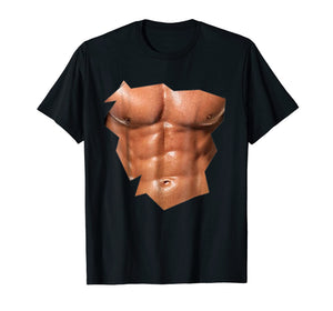 Funny shirts V-neck Tank top Hoodie sweatshirt usa uk au ca gifts for Mens Chest Six Pack Abs funny fake abs Muscles T-Shirt REALISTIC 2000111