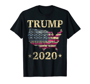 Funny shirts V-neck Tank top Hoodie sweatshirt usa uk au ca gifts for Trump 2020 T-Shirt Vintage Retro Re-election 2020 Gift Tee 1376362