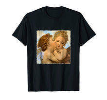 Load image into Gallery viewer, The First Kiss, Angels Detail By Bouguereau T-Shirt
