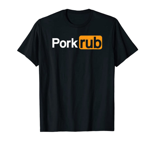 Mens -Pork Rub- T-Shirt | Funny BBQ Shirt | Barbecue T-Shirt