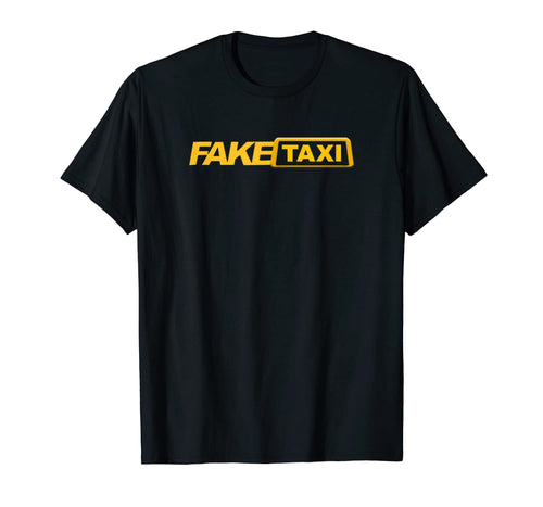 Funny Yellow Graphic Design | Fake Taxi Tee costume T-Shirt-1130320