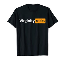 Load image into Gallery viewer, Virginity Porn Lover Rocks - Funny No Sex T-Shirt-121247
