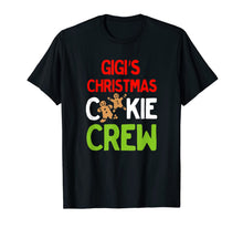 Load image into Gallery viewer, Funny shirts V-neck Tank top Hoodie sweatshirt usa uk au ca gifts for Cute Gigi's Christmas Cookie Crew for Grandkids and Families T-Shirt 435576

