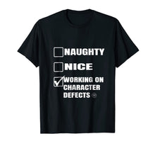 Load image into Gallery viewer, Working on Character Defects Anonymous NA Gifts T Shirt
