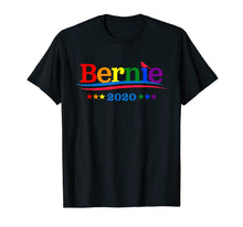 Load image into Gallery viewer, Bernie Sanders 2020 Rainbow LGBTQ President T shirt LGBT T-Shirt-200758
