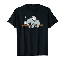 Load image into Gallery viewer, Cute Sleeping Koala Bear Cool Gift For Animal Lovers T-Shirt-176941
