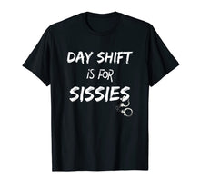 Load image into Gallery viewer, Night Shift Grave Shift Midnight Crew Police Gift  T-Shirt
