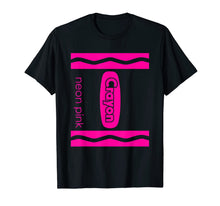 Load image into Gallery viewer, Pink Crayon Box Halloween Costume Couple Group Gifts  T-Shirt
