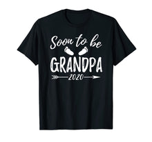 Load image into Gallery viewer, Mens Soon To Be Grandpa Est.2020 Shirt Pregnancy Announcement T-Shirt
