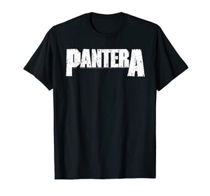 Pantera Official White Logo T-Shirt 109321
