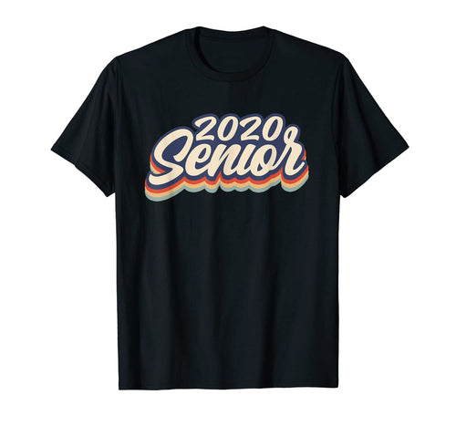 Vintage Retro Look Senior 2020 Graduation  Class of 20 T-Shirt878454